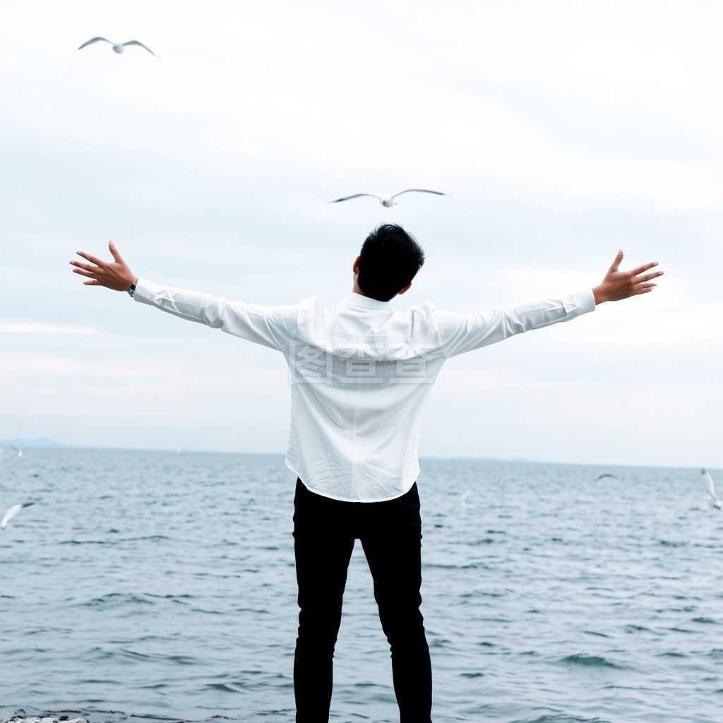 男生头像背影帅气阳光图片精选 我好想拉着你的手走过这一路