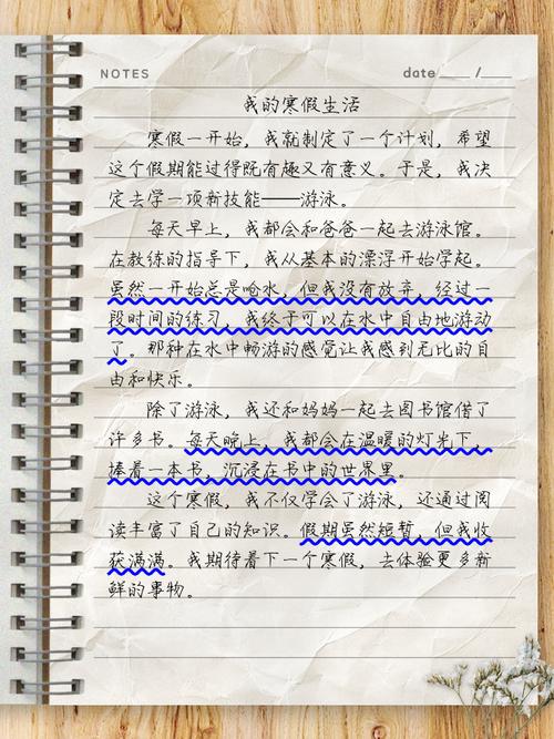 寒假趣事作文300字三年级