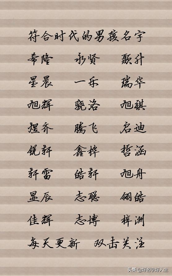 煜取名字大全