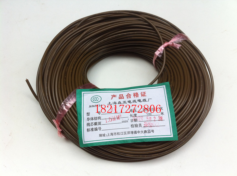 电线褐色线是什么颜色