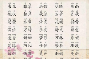 好听女孩子名字又特别
