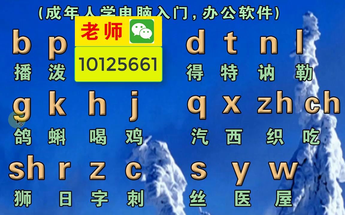 怎样写拼音的视频教程