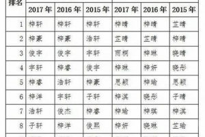 取名打分100分